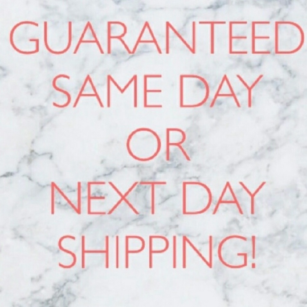 SAME DAY SHIPPING OR NEXT BUSINESS DAY!!!